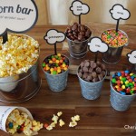 DIY popcorn bar